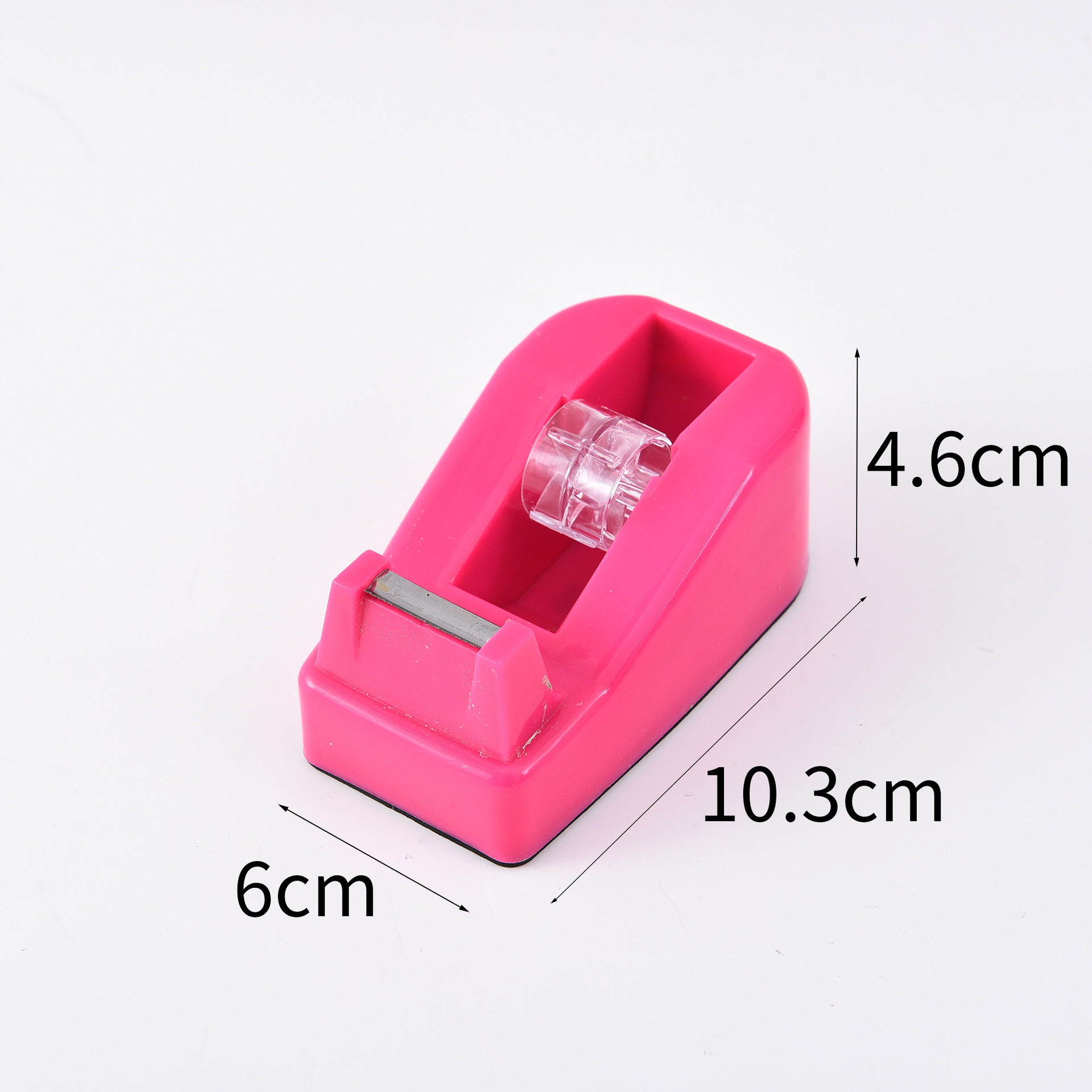 Factory direct supply of cross-border special 8051 color tape holder, small adhesive tape, office stationery, creative adhesive tape cutter pic 3