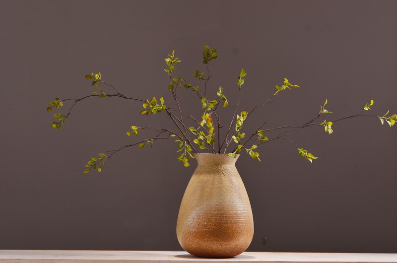 Flower Knowledge, simulating spring rain leaves, New Chinese-style Zen-inspired soft furnishings, flower leaf materials, simulating touch, autumn leaves, home decorations, floral art pic 9