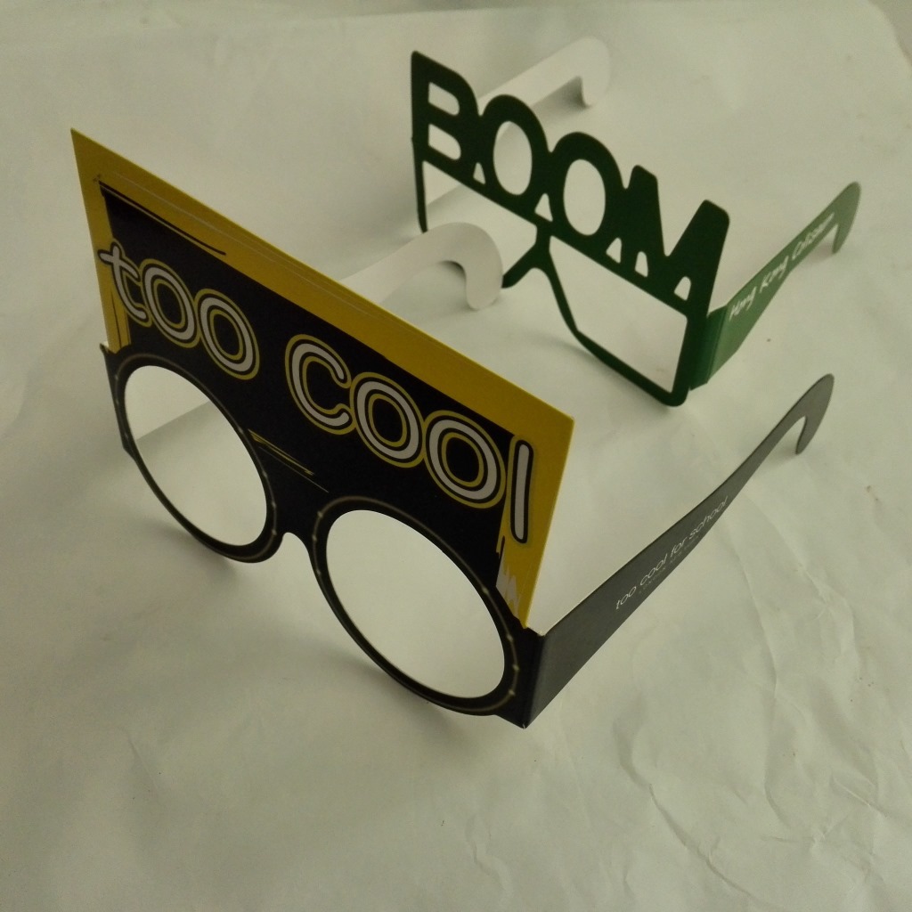 定制LOGO纸制环保创意生日派对眼镜派对布置眼镜儿童卡通装扮眼镜详情13