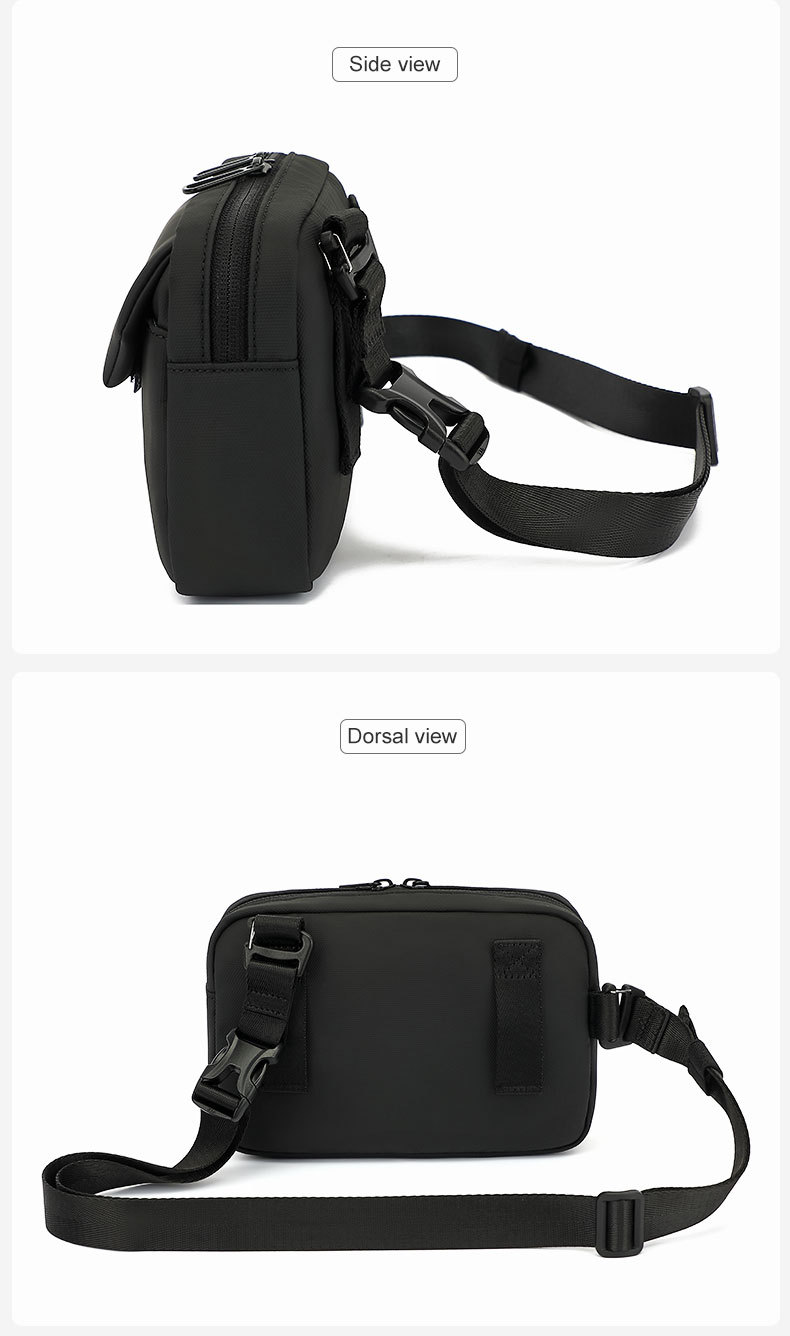 BOREIDEN新款跨境迷你斜挎包男百搭休闲挎包潮牌腰包高级感单肩包详情26