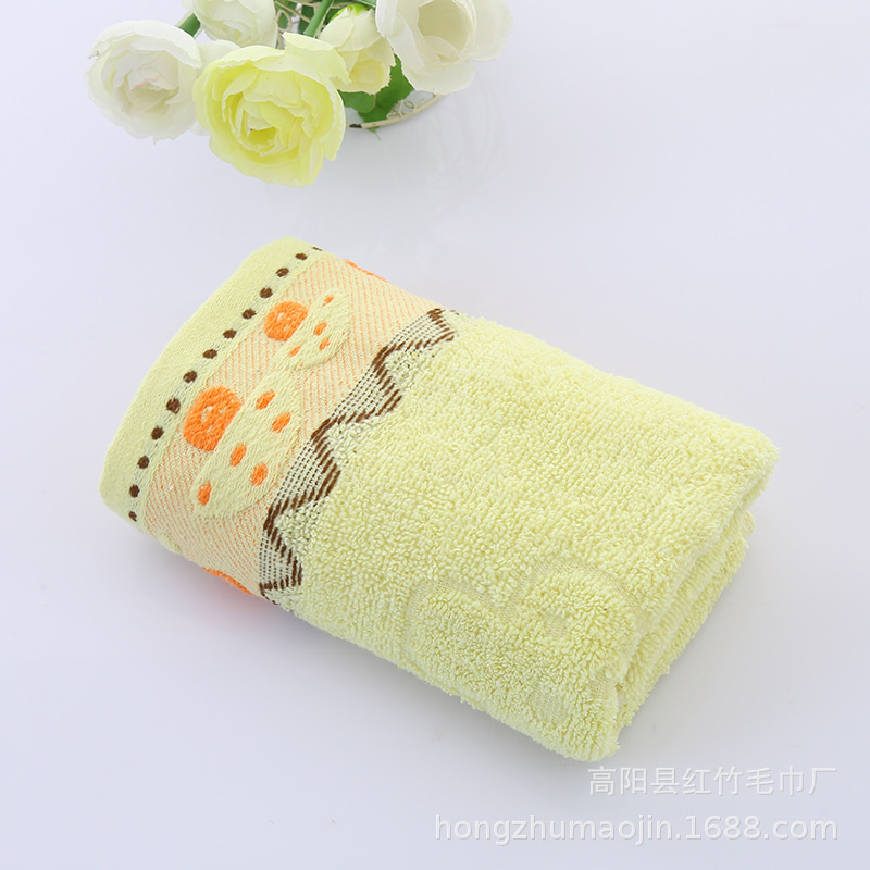 Factory wholesale pure cotton thickened checkered towels, absorbent household daily face towels, gift customization logo pic 54