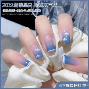 Wholesale of Baoshiman Nail Polish Gel 2022 New Model, a popular color-penetrating nail therapy glue for nail salons pic 2