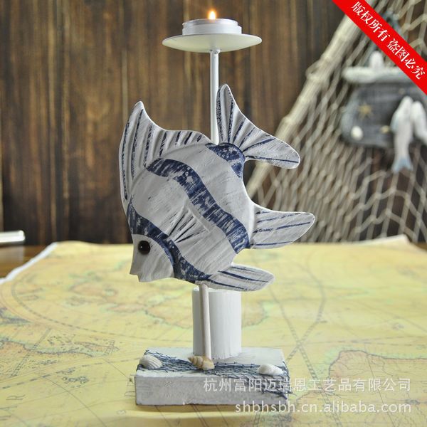 烛台 地中海风格 创意烛台 家居饰品 工艺品 海洋系列 MA10813A-F详情47