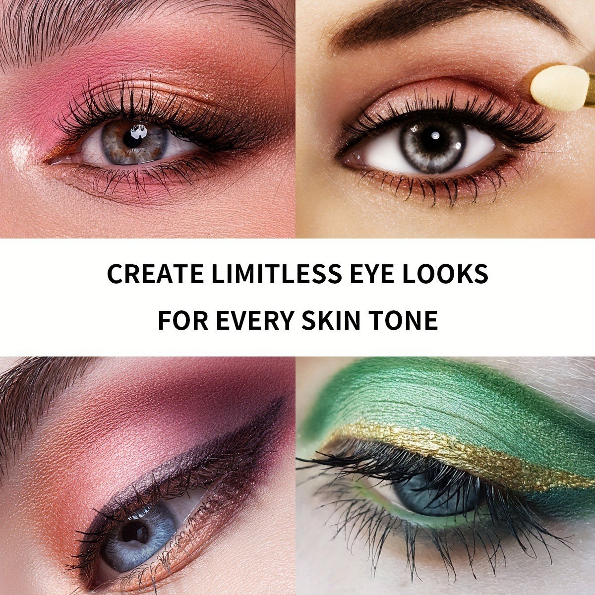 USHAS欧美跨境现货八色眼影盘珠光哑光防水不晕染闪粉眼影SAF038详情7