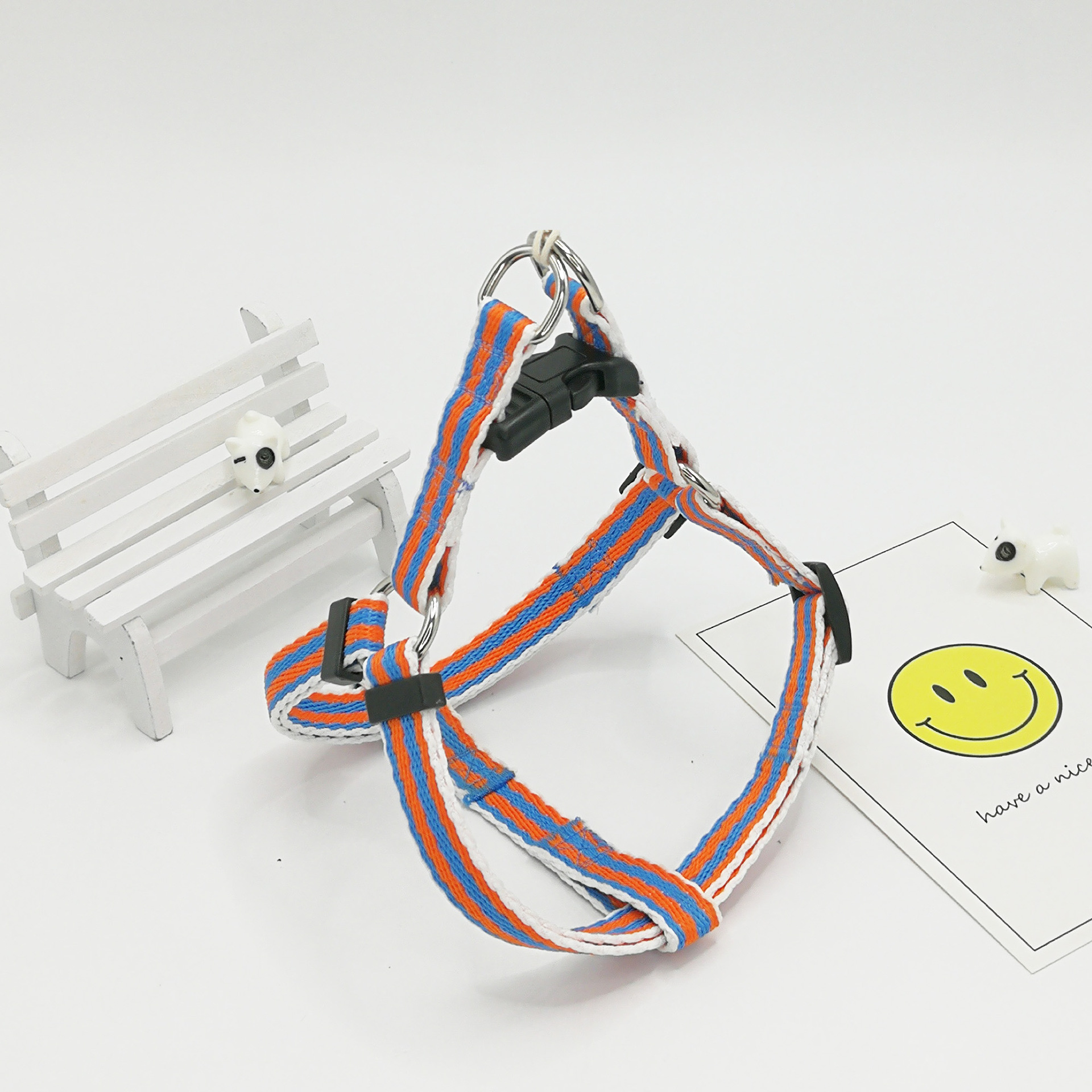 宠物狗狗牵引绳可调节胸背带项圈防爆冲狗绳批发小型犬中型犬狗链详情15