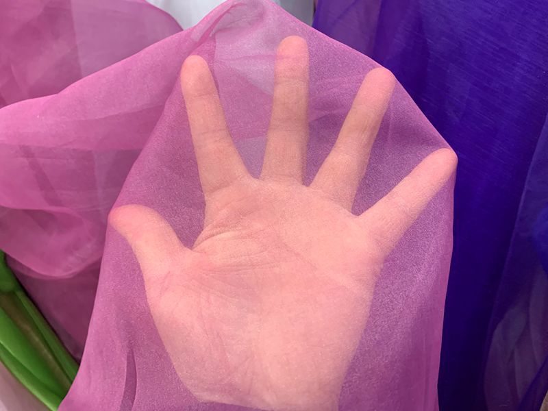 Polyester fashion Butterfly festival fabric toys puffy skirt head accessories Hair accessories scarf fabric cleaning cool storage gauze pic 3