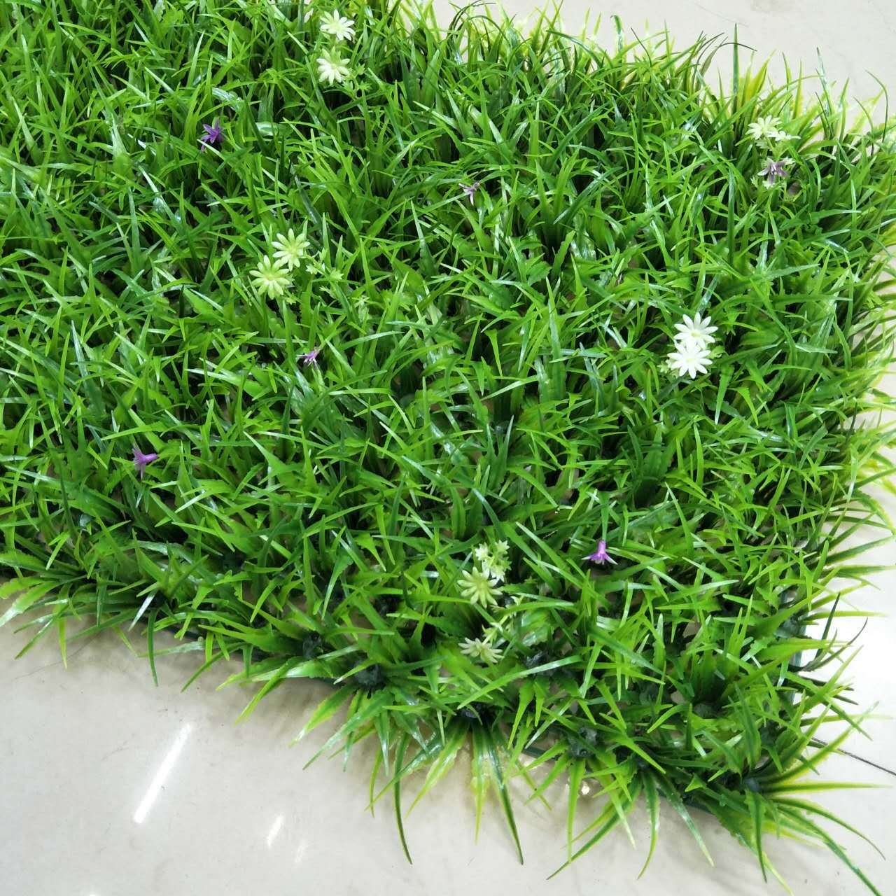 Yiwu factory direct sales, wholesale of artificial tall seedling lawns, artificial turf plastic 60*40cm, densified and thickened pic 3