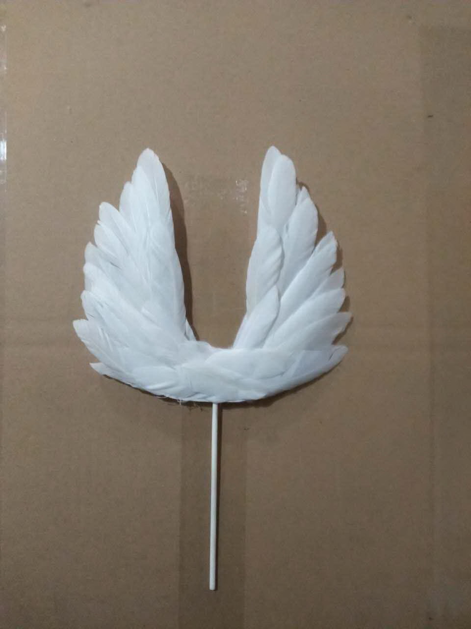 الريش بالجملة مزخرفة بالكعك مزخرفة بريش الملاك المزخرفة بالنموذج pic 22
