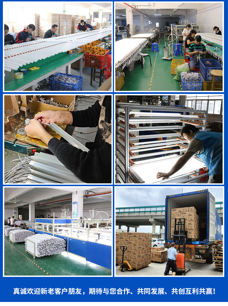 t8led lamp tube, glass g13 fluorescent lamp tube, 0.6m, 1.2m, 18w double-ended energy-saving lamp tube for workshop warehouse, 11 pic 10