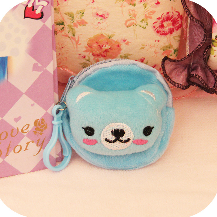 Wholesale key case, creative coin purse, cartoon fabric coin purse pic 18