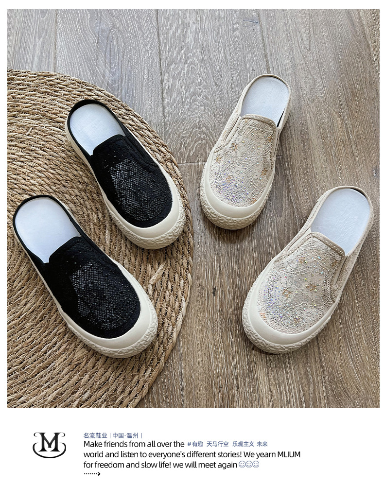 2024春夏新款厚底渔夫鞋休闲真皮单鞋女透气平底鞋女一脚蹬女鞋潮详情47