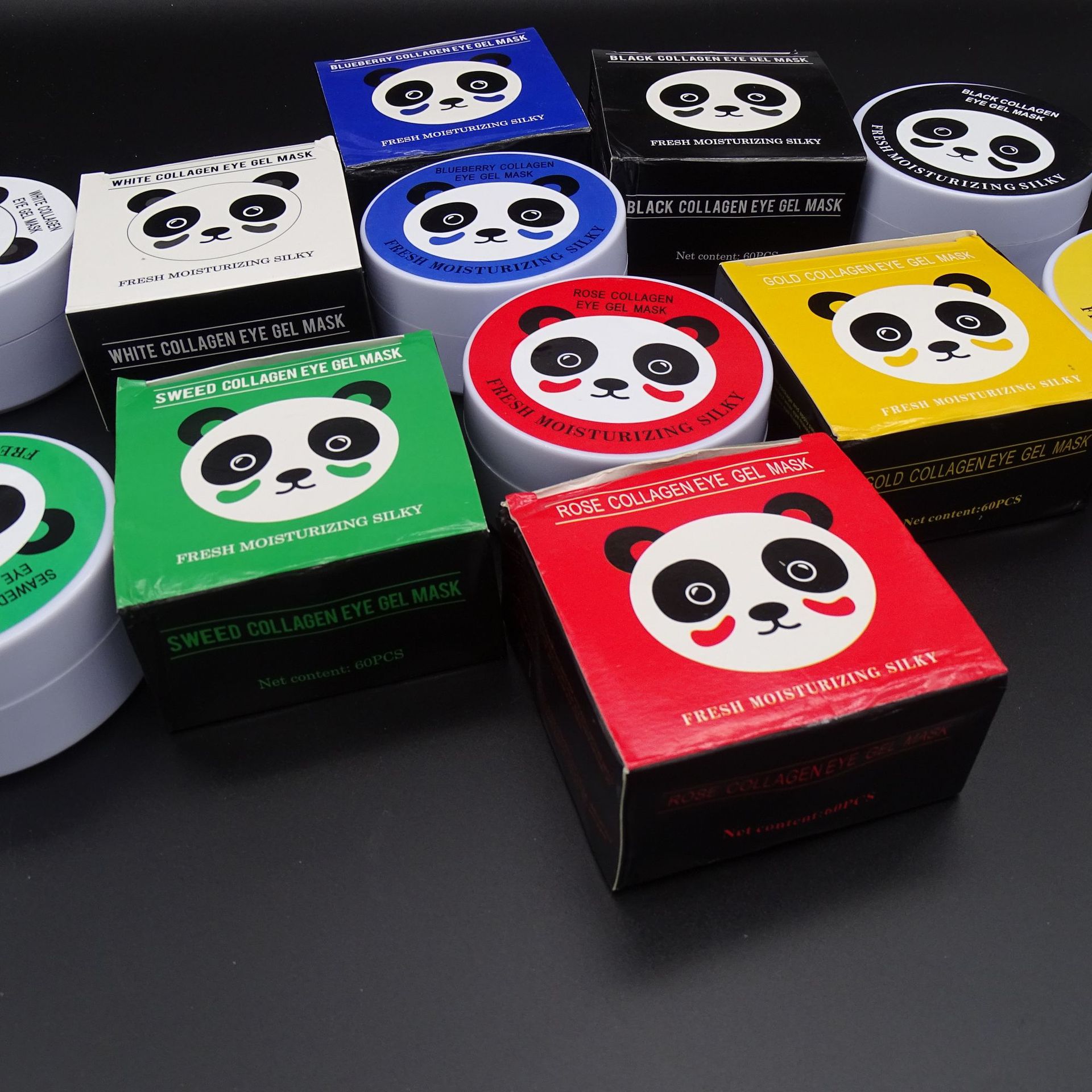 熊猫水晶眼膜贴 淡化细纹改善熊猫眼眼纹滋润眼部护理眼膜贴详情3