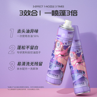 三个魔发匠厂家奶奶灰发泥造型定型彩色发蜡美发一次性彩色发膏详情9