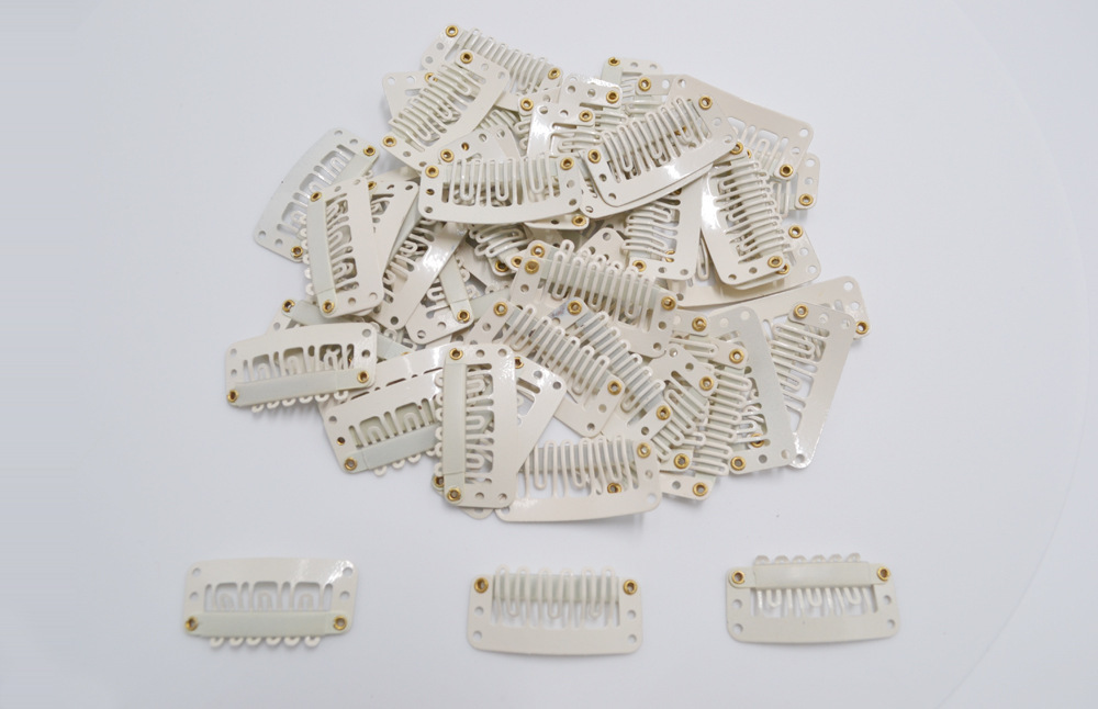 Wig tool accessories: 30 pieces, wig clips, U-shaped 3.2cm clips, BB clips, beret fixing clips pic 12