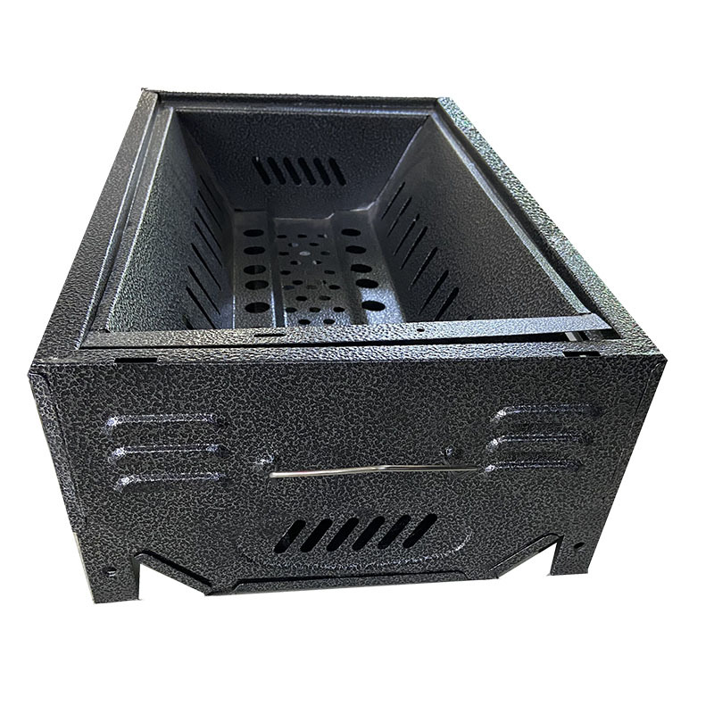 Medium-sized Japanese grill, square barbecue grill, outdoor barbecue grill pic 3
