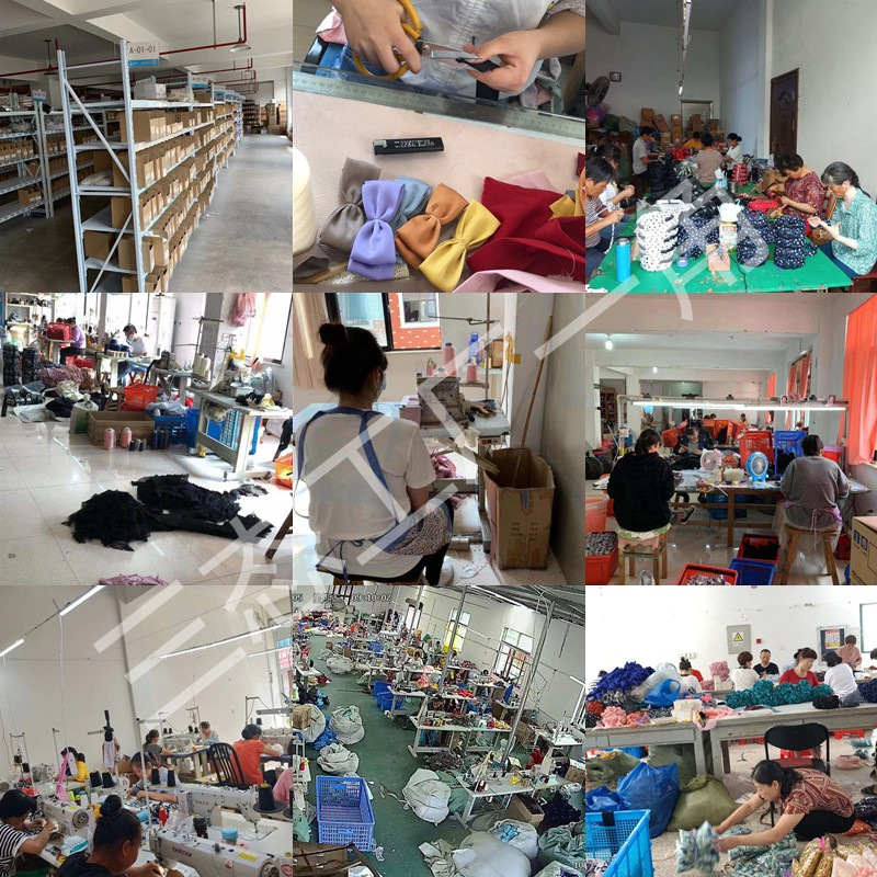 三态日韩版春夏新款交叉发箍宽版撞色布艺宽边女压发打结头箍饰品详情19