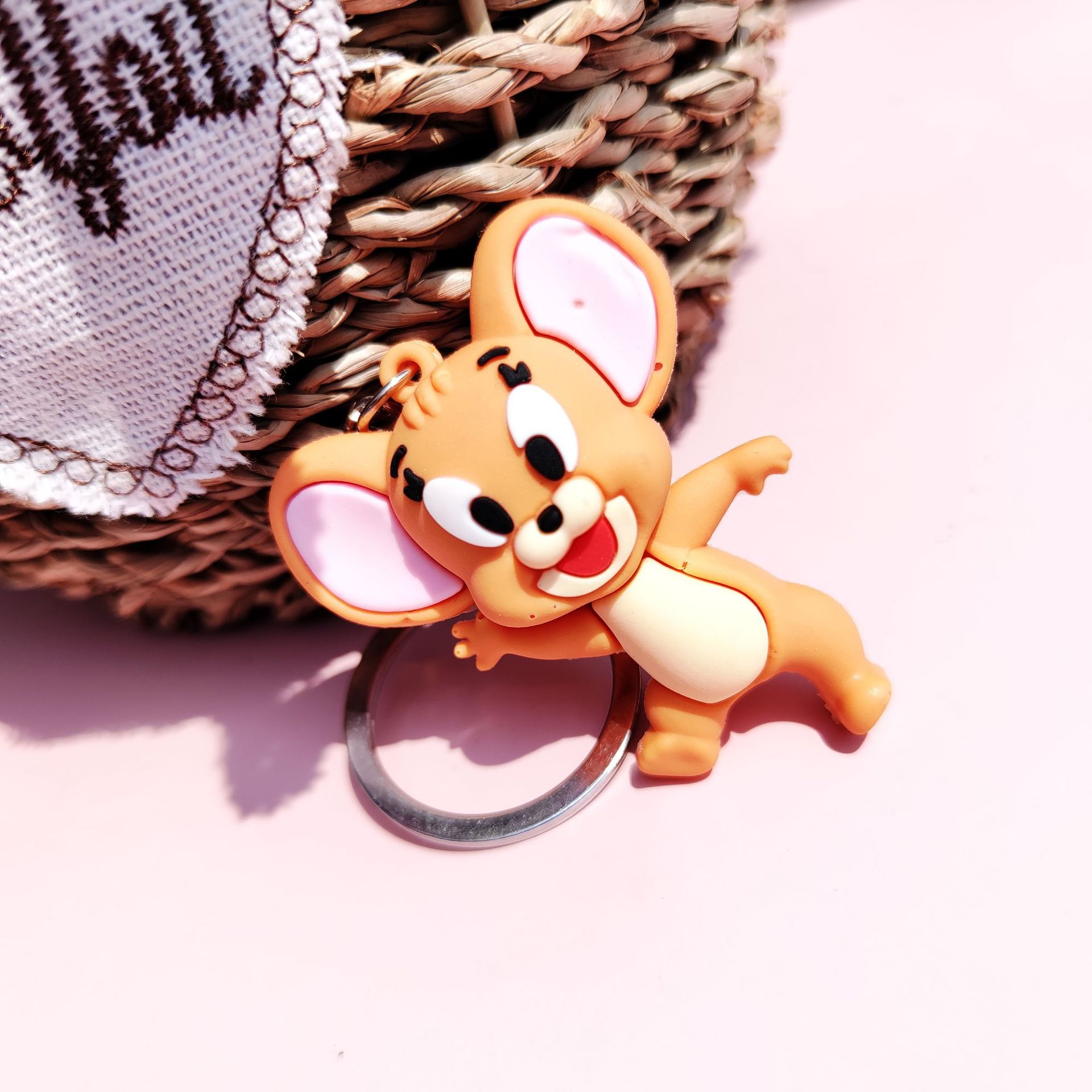 卡通三丽鸥库洛米美乐蒂大耳狗漫威钥匙扣挂件公仔批发钥匙挂饰详情2