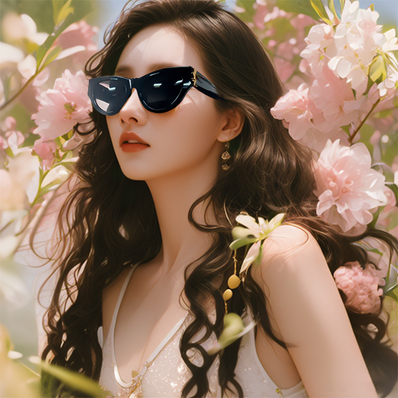 新款GM墨镜男女高级感板材防紫外线时尚百搭小红书网红款MY太阳镜详情5