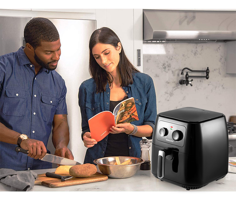 Cross-border SOKANY005 oil-air fryer, a new fully automatic multi-functional large-capacity fryer for home use pic 4
