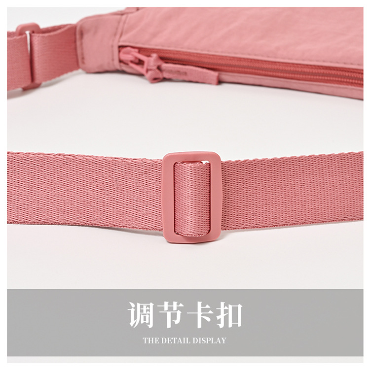 斜挎包女新款单肩包学生女包休闲包运动小包夏季帆布包日系饺子包详情33