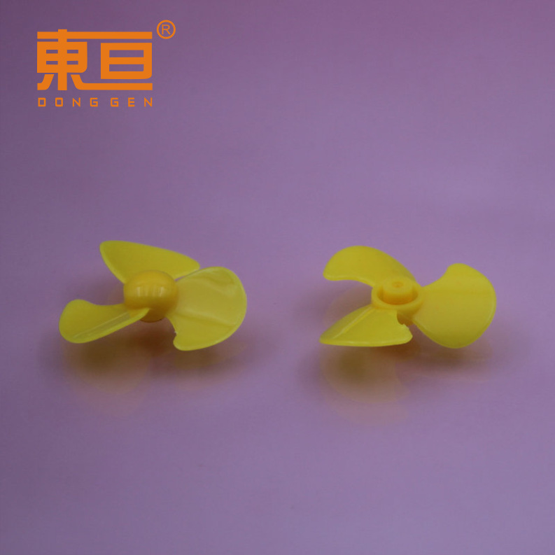 Φ303Y1A Yellow 30 three-blade propeller fan blade 1mm hole fan blade paddle technology model parts pic 6