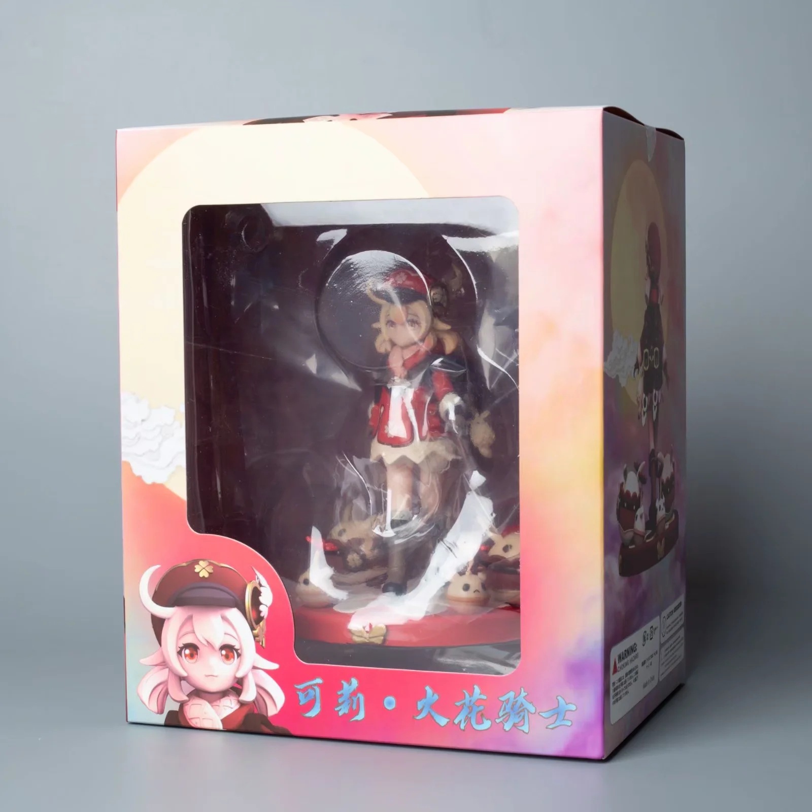 美少女系列原神 可莉 甘雨2代胡桃战斗小派蒙刻晴安柏 手办摆件详情18