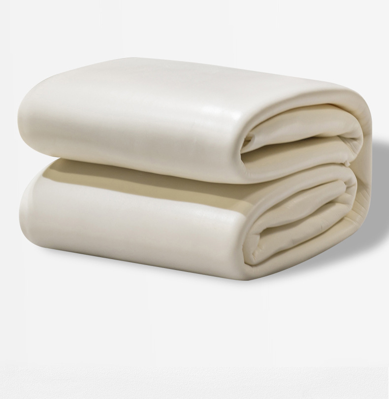 Summer Thailand thickened latex mat three-piece set washable, fresh and light ice silk air-conditioned soft mat gift wholesale pic 5