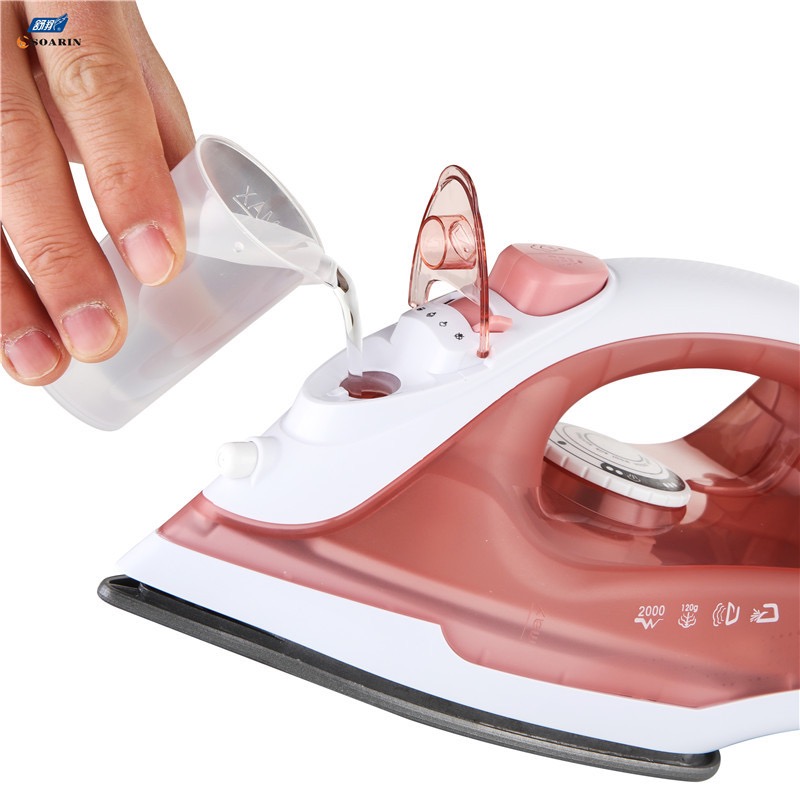 English cross-border supply payment electric iron steam type household hotel manufacturer wholesale iron, European plug foreign trade SR-2217 steam iron pic 6