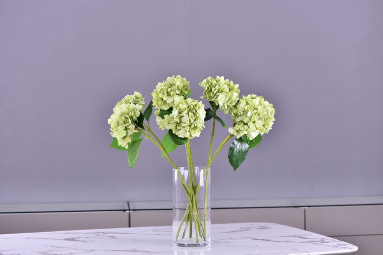 Factory supply of artificial hydrangeas, high-end hydrangea wholesale, wedding, home, hotel landscaping, main flowers, decorative artificial flowers pic 61