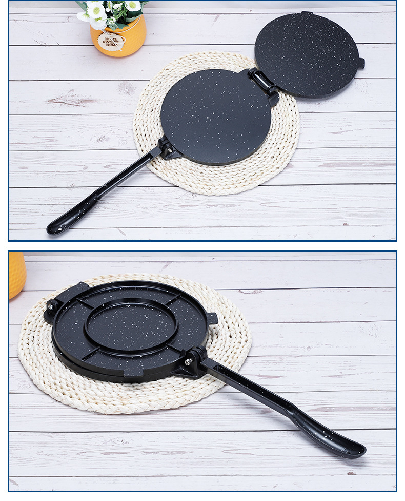 DIY creative multi-functional dough press, dumpling wrapper, hand-held pancake, corn pancake mold, customized household baking tools pic 10
