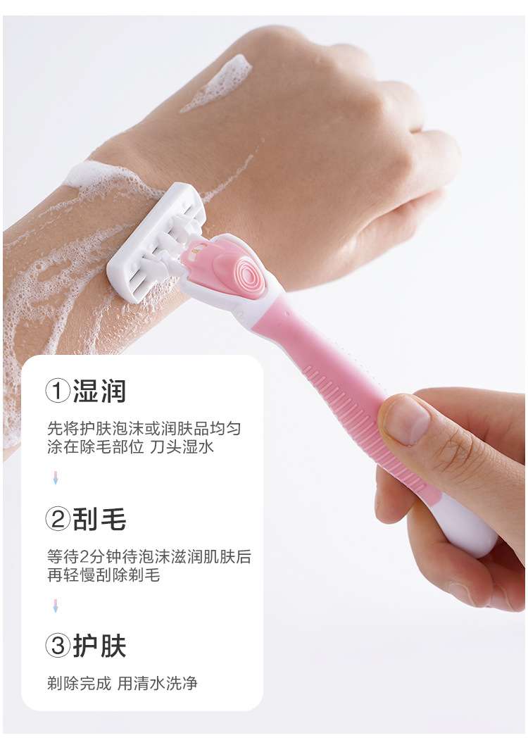 Manual shaving knife for women, armpit hair remover, a special tool for men and women to remove leg hair pic 26