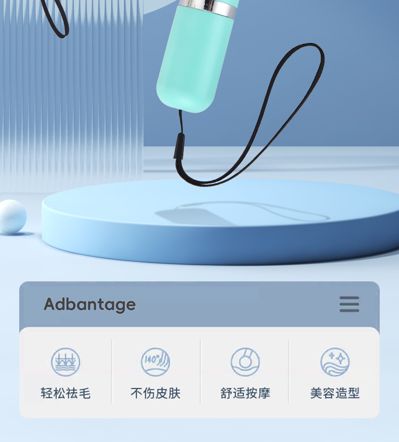 Pet comb, multi-functional floating hair removal, cat hair removal comb, hair care massage brush, pet cleaning and beauty products pic 2