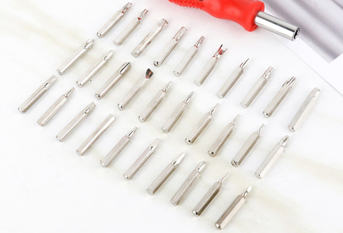 Multi-functional pagoda toolbox, manual screwdriver, screwdriver, Allen wrench combination set, maintenance hardware tools pic 5