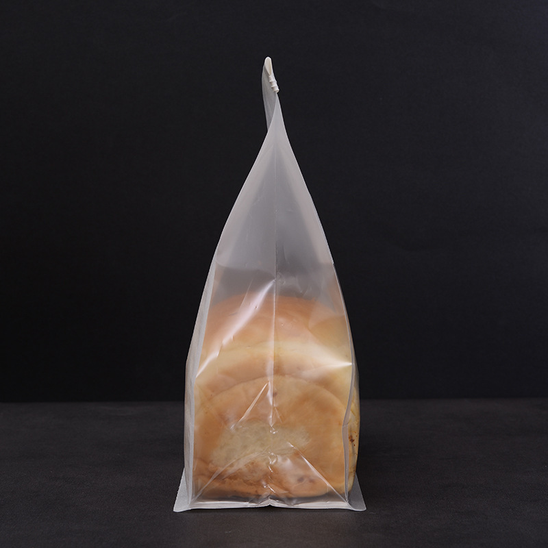 Toast wire rolled edge baking packaging cookie sealing food bags in stock 450g gram bread bags, toast bags pic 13