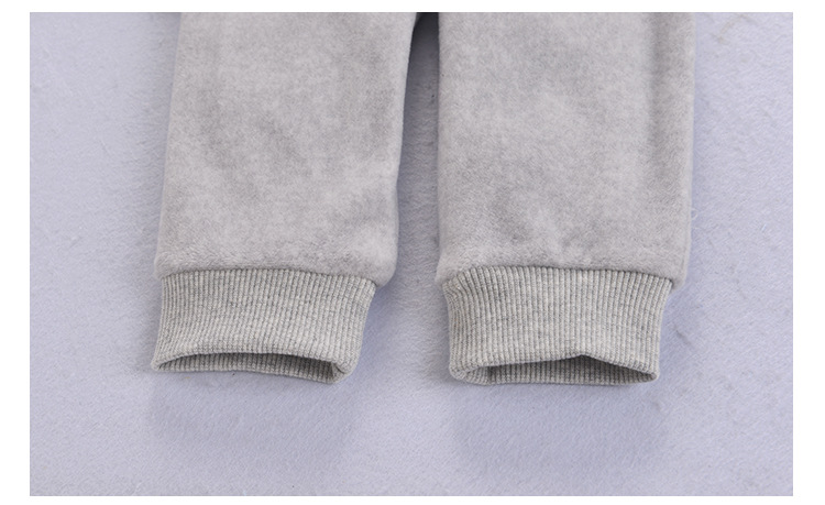 A three-piece set of baby, spring, autumn and winter vests, hooded outerwear, and baby fleece backpack clothing pic 15