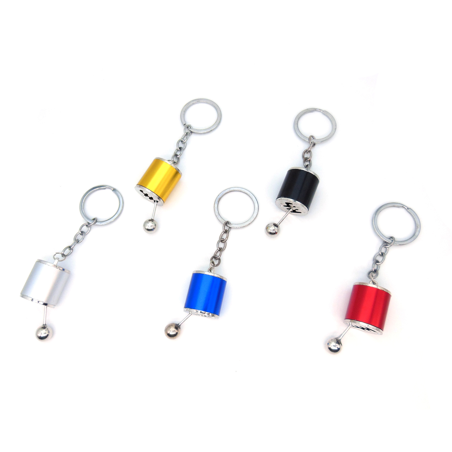 跨境汽车改装钥匙扣挂件创意仿真汽车挂排换挡金属模型小礼品现货详情18