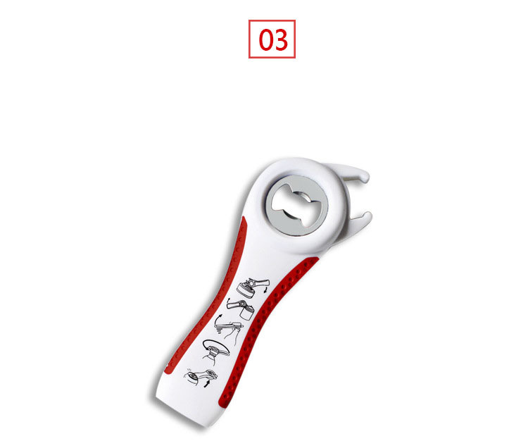 Five-in-one bottle opener, multi-functional ear-type can opener, creative beer and soda cap opener, kitchen gift pic 7