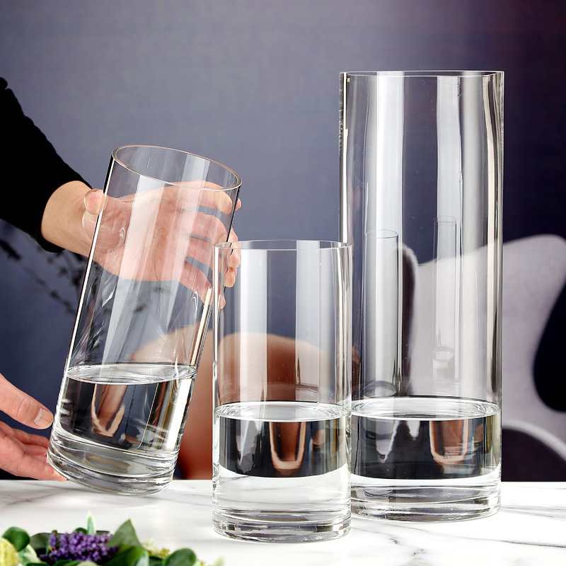 European retro glass vases, personalized and creative living room and office water-grown flower arrangement containers, decorative handicrafts pic 2