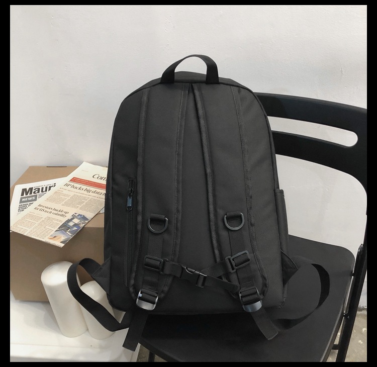 双肩包女2020新款大学生ins风书包韩版原宿ulzzang潮牌百搭背包男详情42