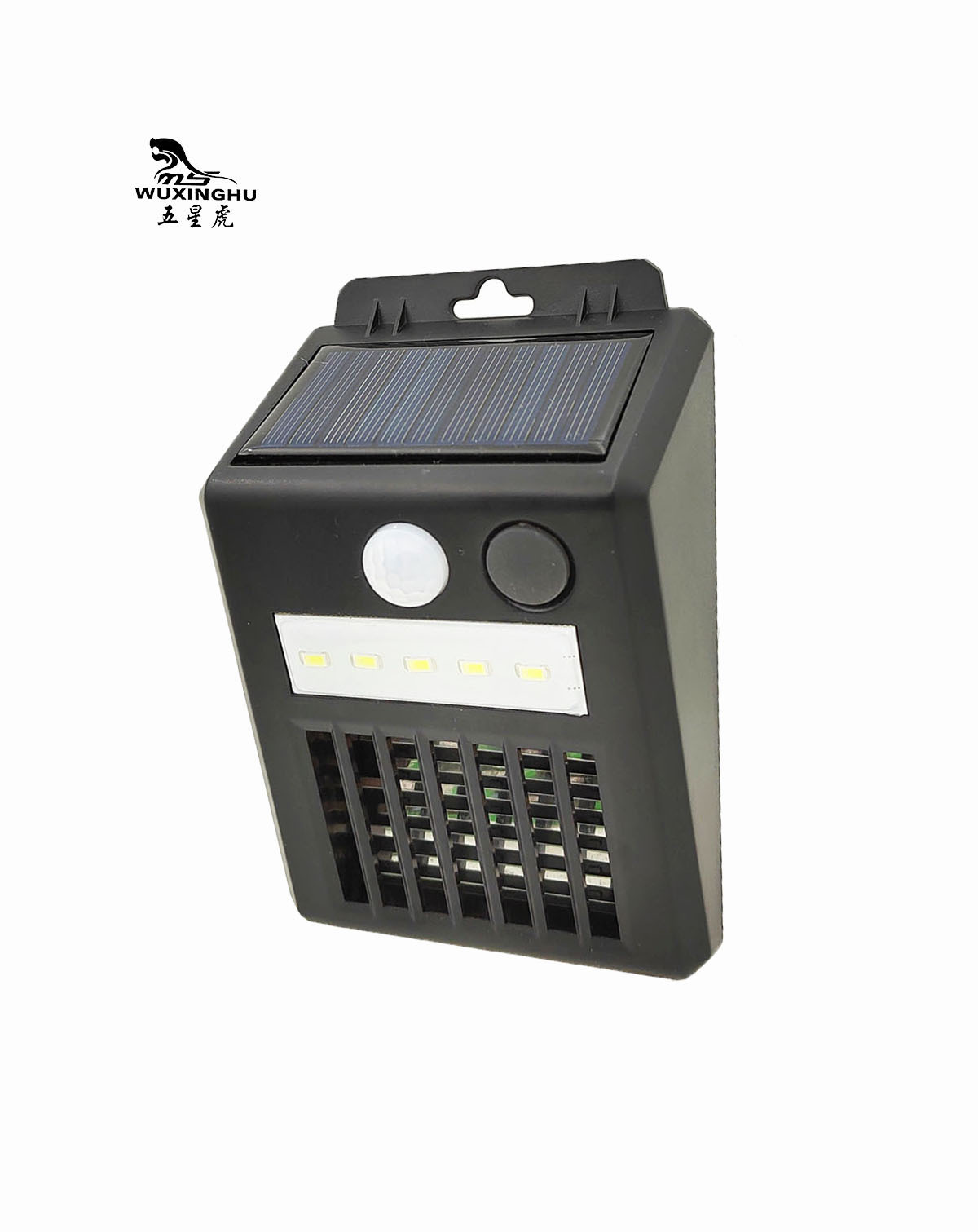 Cross-border new solar mosquito-killing lamp, household mosquito trap, outdoor courtyard garden lamp, lawn wall lamp, mosquito repellent pic 1