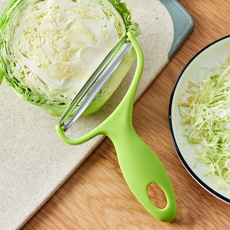 New large-sized green cabbage slicer, vegetable peeler, vegetable cutter, cabbage slicer, peeling knife, and peeler pic 3