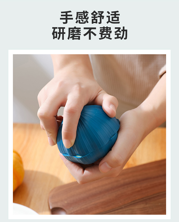 Manual rotating chili, ginger and garlic mashing machine, kitchen garlic and minced garlic grinder pic 8