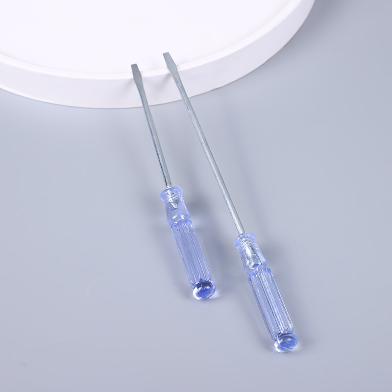 Factory direct sales of crystal handle screwdrivers of various sizes, cross-head screwdrivers, hardware and general merchandise wholesale pic 3