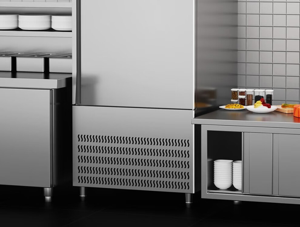 麦大厨速冻机零下45度急冻插盘冷柜 包子饺子生胚海鲜速冻柜商用详情2