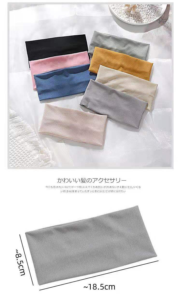 Ice Silk sports hair band for women, summer thin street basketball, trendy men, couple, sweat-absorbing running, wide-edge fitness headscarf pic 11