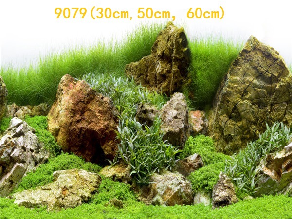 Wholesale export of 50cm high background painting, single-sided thin painting, 3D stereoscopic ecological aquarium sticker paper pic 85