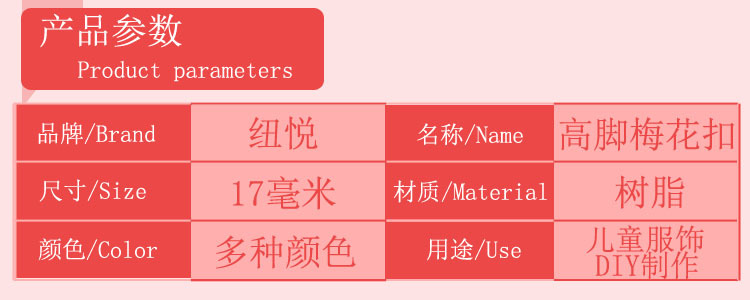 产品参数
