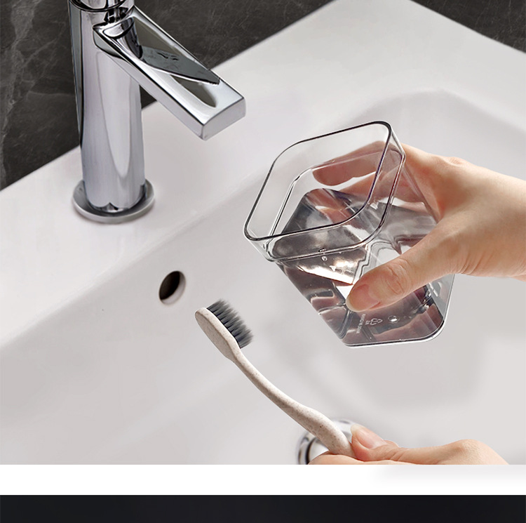 防尘洗漱杯牙膏牙刷置物架家用情侣漱口杯套装刷牙杯宿舍牙具座详情11