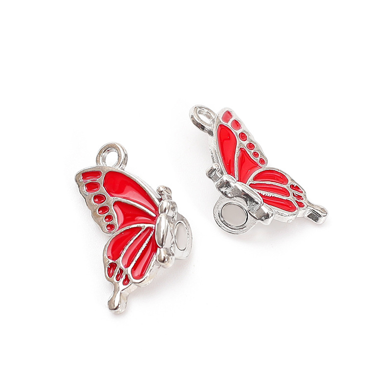 New butterfly magnetic attraction magnetic clasp accessories, couple bracelets, necklaces, DIY accessories, cross-border jewelry wholesale pic 14