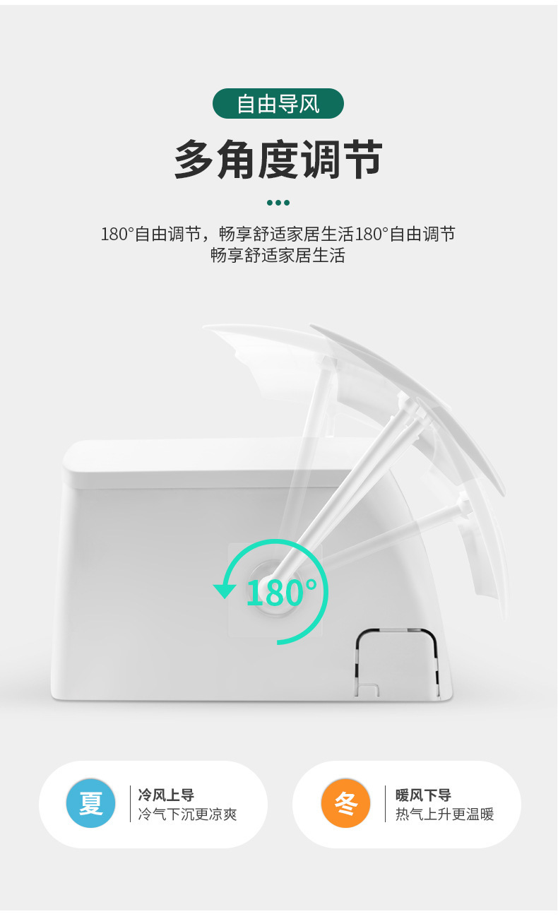 Air conditioning wind shield, postpartum care, infant and toddler direct blowing air deflector, air outlet baffle, wind shield, wall-mounted air deflector pic 6